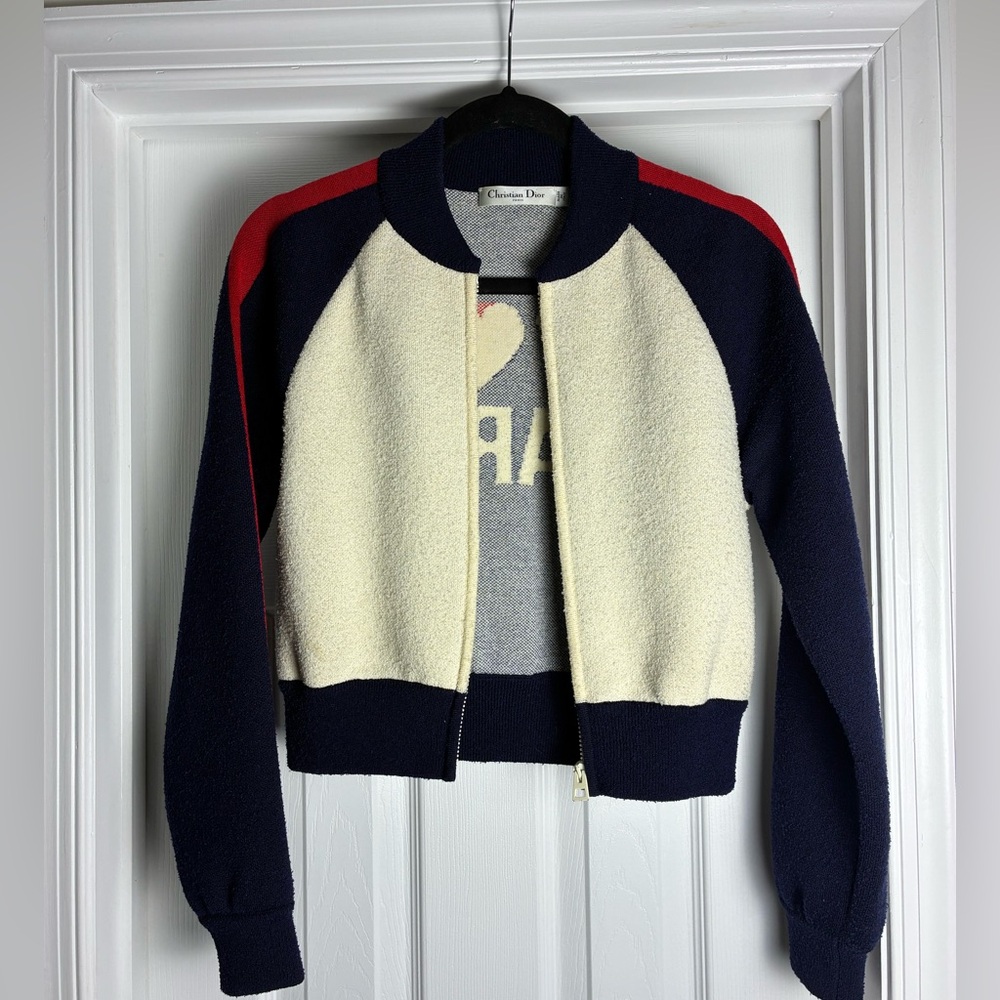 Dior knit bomber sweater - Picture 2 of 6
